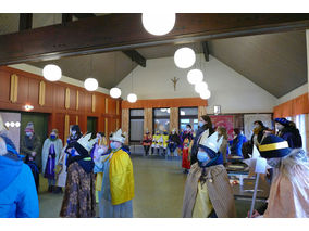 Aussendung der Sternsinger in Naumburg (Foto: Karl-Franz Thiede)